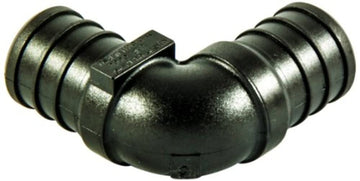 Ecopoly 29800 Plastic Pex Elbow, 0.5" Size, Black 1