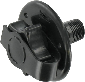 Valterra A01-0168BK Black 2-3/4" Flange Water Inlet