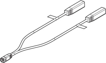 Humminbird 720102-1 Adapter Y-Cable Adapter Cable, 9 M SILR Y, Helix