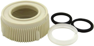 Dura Faucet (DF-RK510-BQ) RV Faucet Spout Nut and Rings Replacement Kit (Bisque Parchment)