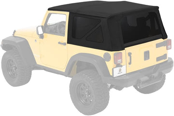 Bestop 54822-17 Supertop NX Black Twill Complete Replacement Soft Top