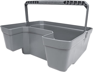 DECKED Drawer Organizer & Storage Boxes | Double DRAWERGANIZER (Double) Grey