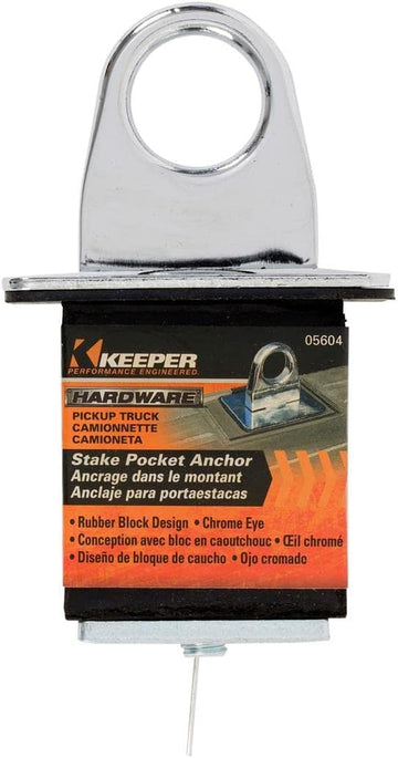 Keeper 89604 Anchor Point, Box of 12 (Chrome)