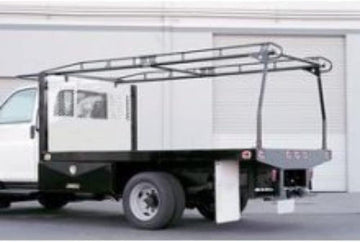 Kargo Master 79000 Black 9' Side Channel Rack for Standard Cab