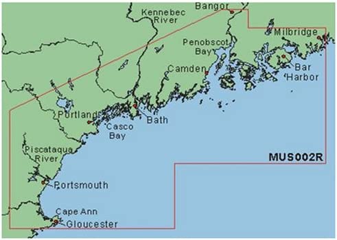 Garmin VUS002R - South Maine - SD Card