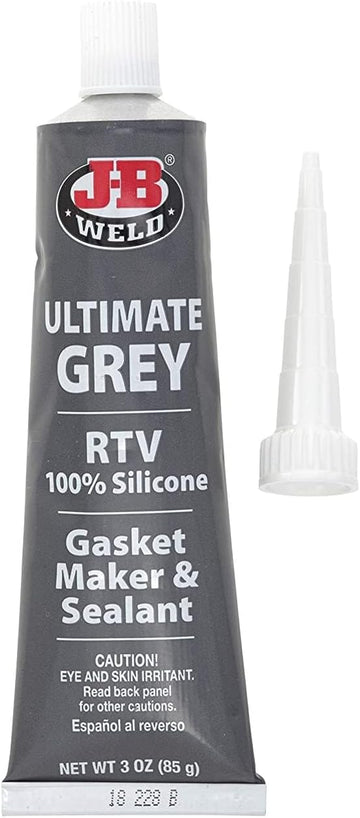 Adhesive Sealant,3 oz.,Tube,Gray Ultimate Grey 3 Ounce