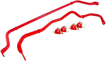 Sway Bar, Front/Rear, Polyurethane Bushings Included, Steel, Red Powder Coat, Chevy Camaro 2016, Kit