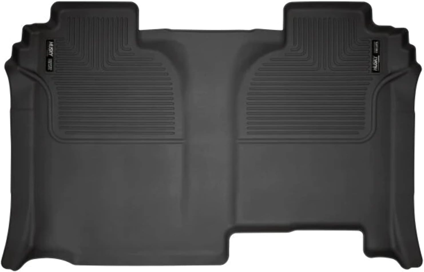 Husky Liners - X-ACT Contour | 2019-2023 Chevrolet Silverado, GMC Sierra 1500, 2020-2023 Chevrolet Silverado, GMC Sierra 2500, 3500 Crew Cab, 2nd Row Liner - Black, 1 pc. | 52051