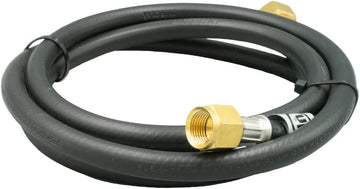 Dicor Suburban 72" LP High Pressure Hose, 1/4” I.D. High Pressure Hose 3/8” FPT x 3/8” Female Flare Swivel Nut