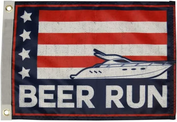TaylorMade Beer Run Flag 12" x 18"