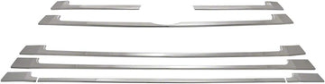 COAST2COAST GI154 Cci Grille Overlay; 6Pc; Chrome