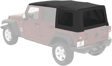 Bestop 54823-17 Supertop NX Black Twill Complete Replacement Soft Top
