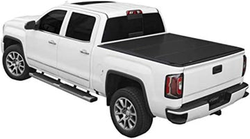 LOMAX B1020099 Hard Tri-Fold Cover; Black Matte Finish;