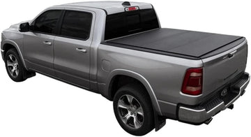 LOMAX B3040049 Hard Tri-Fold Cover; Black Urethane Finish; Split Rail;