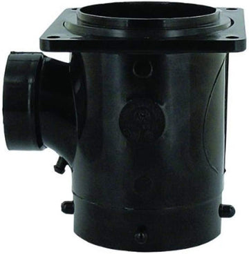 Valterra T1011 3" San Tee Reducing with 3" Bayonet x 3" Rotating Flange x 1-1/2" Slip Hub 1-1/2" Hub