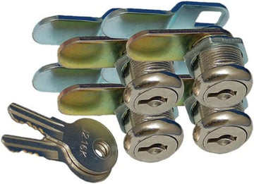Prime Products 18-3315 7/8 Keyed Camlock- Pack of 4 7/8 Inch