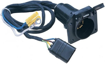 Husky 13166 4-Wire Flat to 7 Blade Adapter