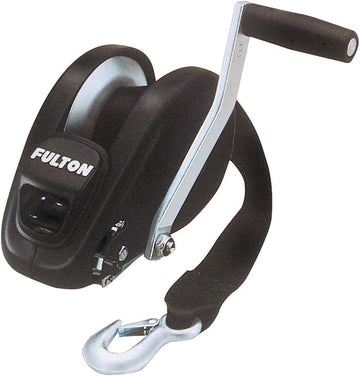Fulton 142315 Winch, 1800 lbs, XLT-Black, 1 Pack