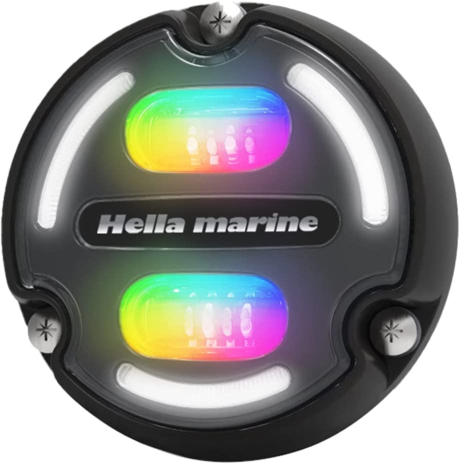HELLA APELO A2 RGB UNDERWATER LIGHT 3000 LUMENS BLACK