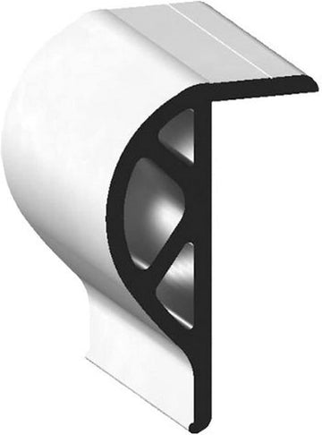 Taylor Made 46031 Dock Pro Commercial Grade Double Molded P-Shape Vinyl Dock Edging - Small, 10'