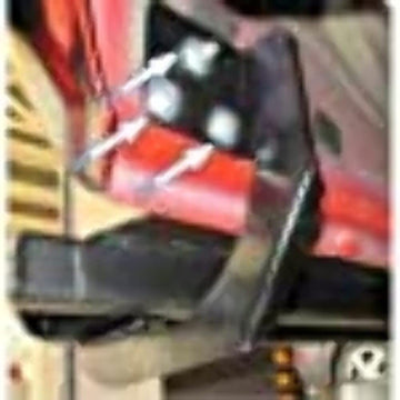 Go Rhino! 6941065 Running Board Mounting Brackets, Textured Black