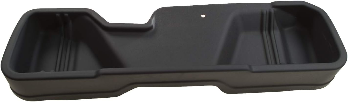 Husky Liners Custom Fit Gearbox Interior Storage System for Select Chevrolet/GMC Models (Black) Gearbox Under Seat Storage Box Extended Cab Only