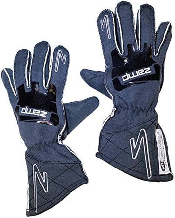 Zamp ZR-50 SFI 3.3/5 Race Gloves Gray XSmall