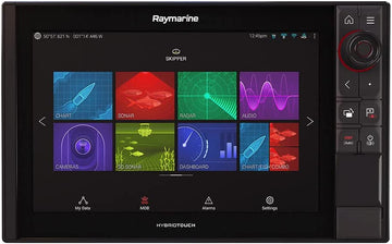 RAYMARINE AXIOM PRO 12 RVX MFD W/REALVISION 3D AND 1KW CHIRP SONAR - NAVIONICS+ CHART