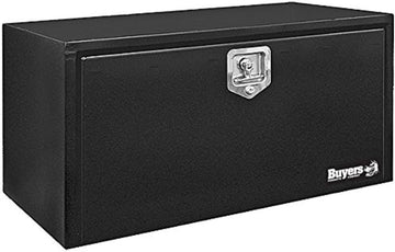 Buyers Products 1703303 Black Steel Underbody Truck Box with T-Handle Latch, 14 x 16 x 30 Inch 14x16x30 inches