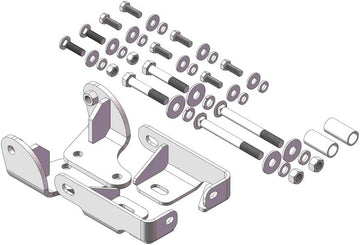Husky Towing Products 32556 Cust Brkt Kit 2014 Dodge 2500