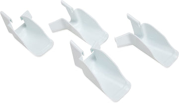 Camco 42123-X RV Gutter Extensions Without Gutter Spouts White