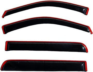 Auto Vent Shade 194446 Smoke in- in-Channel Vent Visor Side Window Deflector, 4-Piece Set for 2013-2019 Buick Encore, 2015-2019 Chevrolet Trax