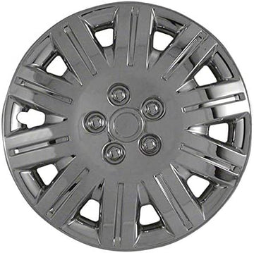 COAST2COAST 53016SC WHEEL CVR; SILVER/CHROME;