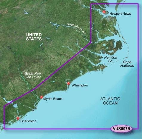 GARMIN VUS007R G3 VISION NORFOLK TO CHARLESTON