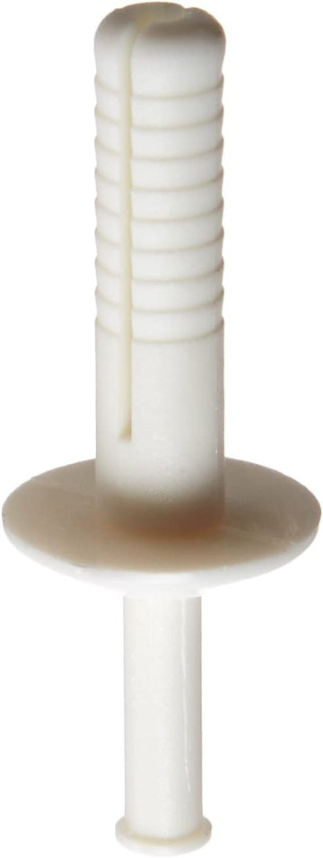 AP Products 013-140 1" White Plastic Rivet - Pack of 25