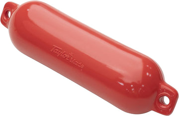 TaylorMade Products 551022 Hull Gard Inflatable Vinyl Boat Fender, 5.5 x 20 inch, ruby red Ruby Red 5.5" x 20"