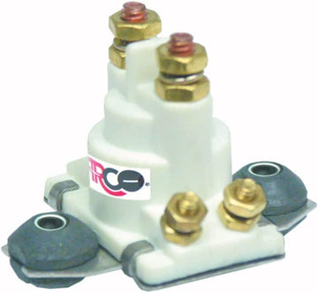 ARCO SW097 Solenoid for Mercury & Mercruiser - 12 Volt, Isolated Base, White Housing