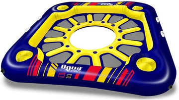 Aqua Pro APL20937NV 12 Person Inflatable Raft - 12' x 12', Navy