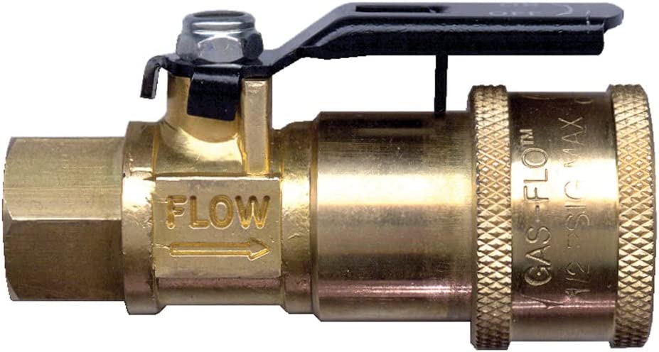 JR Products 07-30435 Coupler W/ Shut-Off