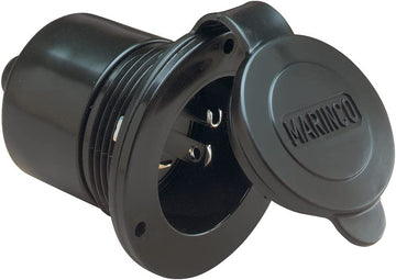Marinco ParkPower 15A, 20A, 30A & 50A Power Inlets Black 20 Amp, 125v