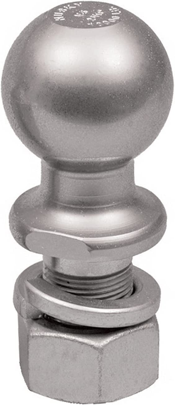 Husky Towing Products 32913 Chrome 2" x 1" x 2-1/8" 7,500 lb Capacity Hitch Ball 2 Inches x 1 Inches x 2-1/8 Inches