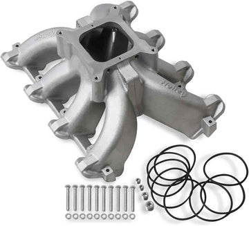 Holley Intake Mnfd Cathedral Split Sgl-Pln Carb