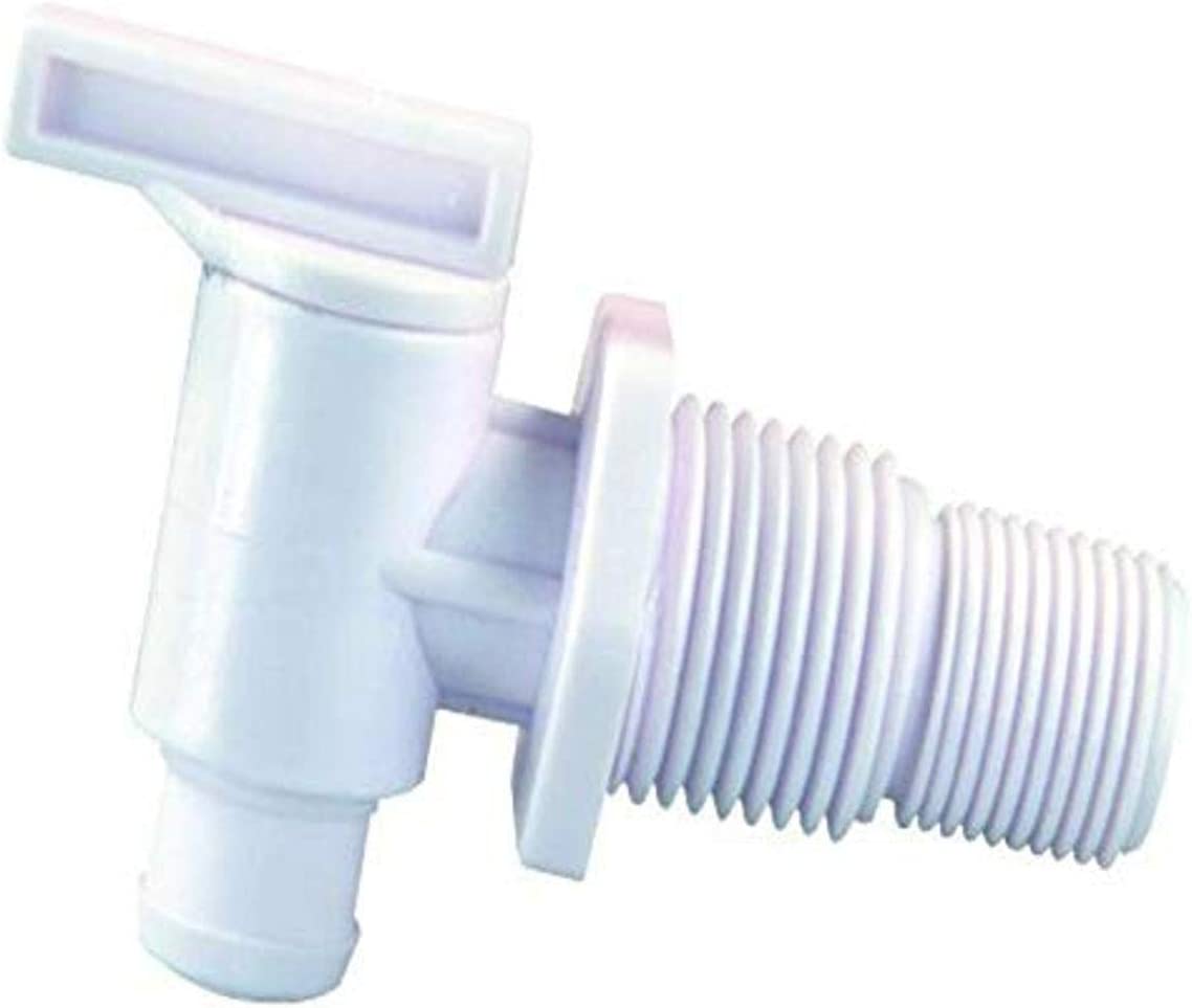 JR Products 3175 3/8" - 1/2" Dual Threaded Drain Cock