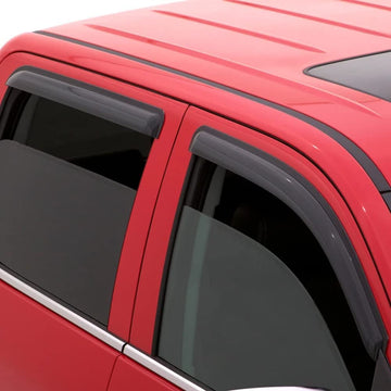 Auto Vent Shade 94387 Original Vent Visor Side Window Deflector Dark Smoke, 4-Piece Set for 2011-2018 Ford Ranger
