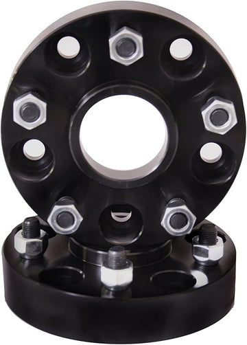 Rugged Ridge 15201.05 1.5" Black Anodized Wheel Spacer - Pair
