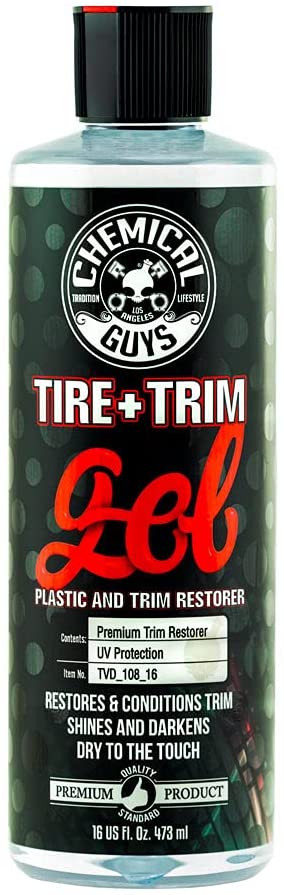 Chemical Guys TVD_108_16 Tire and Trim Gel for Plastic and Rubber (16 oz) 16 Ounce