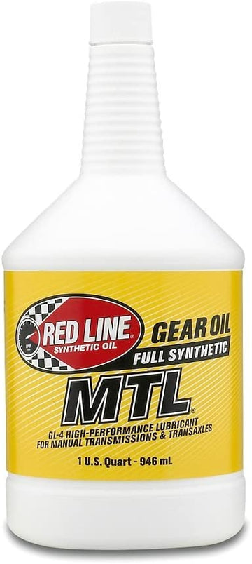 Red Line (50204) SAE 75W80 API GL-4 Manual Transmission and Transaxle Lubricant - 1 Quart 1 Quart (32 Ounces)