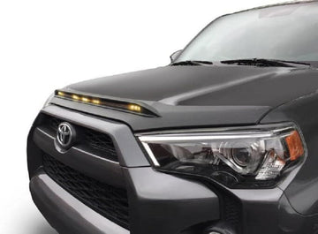 Auto Ventshade [AVS] Aeroskin Lightshield Hood Protector | Low Profile, Black, 1 pc | 753025 | Fits 2010-2022 Toyota 4Runner