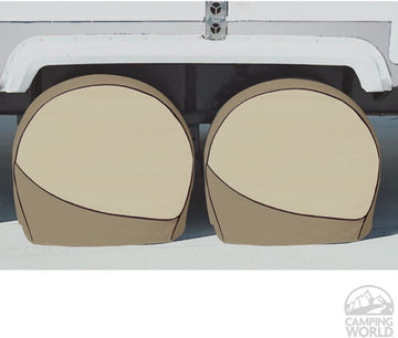 ADCO 3960 Designer Series Tan Tyre Gard Wheel Cover 36" - 39"