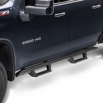N-Fab EpYx Steps | Textured Black, Cab Length | EXC19CC-TX | Fits 2019-2023 Chevrolet/GMC 1500, 2020-2021 2500/3500 (Next Generation) Crew Cab All Beds, SRW/DRW Gas/Diesel